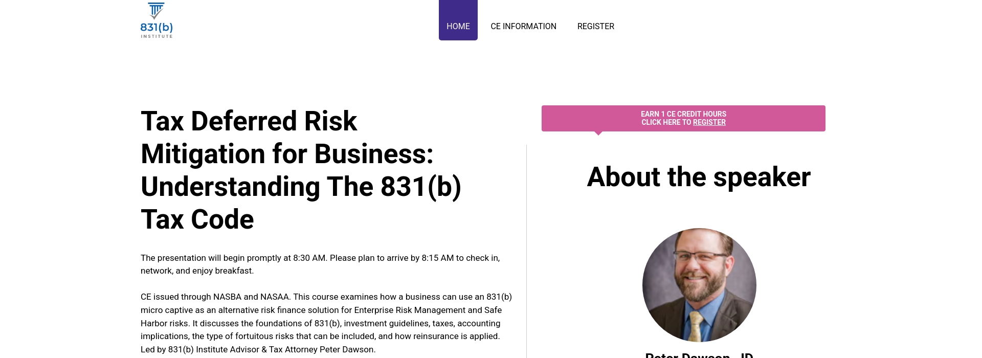 Tax Deferred Risk Mitigation for Business: Understanding The 831(b) Tax ...